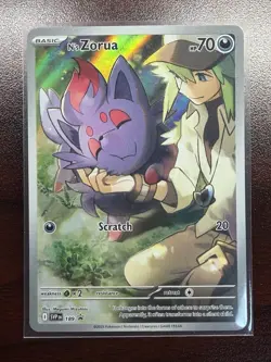 N's Zorua 189 Sv: Scarlet & Violet Promo Cards Holo - Image 1