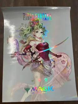 MTG Final Fantasy Foil Promo Poster Tina - Image 1