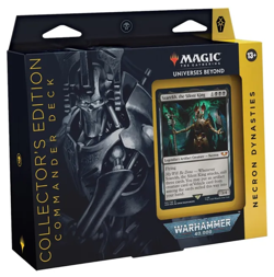 MTG Necron Dynasties Collector's Edition Magic Universes 40K Commander Deck - Image 1