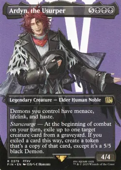 Ardyn, the Usurper () (Borderless) (Surge Foil) R FINAL FANTASY 524 LP - Image 1