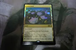 MTG - 1 x FOIL Lotus Field FOIL - M20 - Ex/NM Condition - Image 1