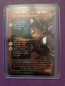 Clive, Ifrit's Dominant (0385) (Borderless) Final Fantasy Foil - Image 2