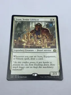 Sram, Senior Edificer - Aether Revolt - MTG - Rare - Magic the Gathering - Image 2