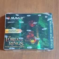 Magic: The Gathering MTG Lord of the Rings Collector Booster Box New/Sealed - Image 1