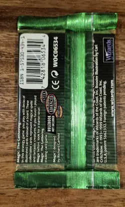 MAGIC THE GATHERING CLASSIC SIXTH EDITION BRAND NEW SEALED BOOSTER PACK - Image 2