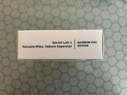 Secret Lair | Hatsune Miku Sakura Superstar 🌟🌈FOIL🌈🌟 JAPANESE 📦SEALED📦 - Image 1