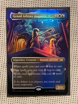 Grand Arbiter Augustin IV (Borderless) Double Masters 2022 Foil - Image 1