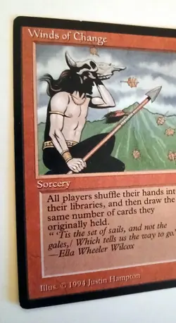 Winds of Change Legends MP MTG Magic the Gathering - Image 4