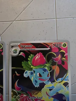Bulbasaur 133/132 Ivysaur 134/132 IR Set Mega Evolution Pokemon TCG English - Image 5
