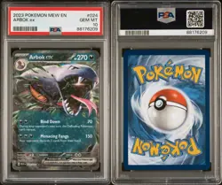 Arbok EX 024/165 Double Rare GEM MINT PSA 10. Pokemon S&V 151 MEW-EN - Image 3