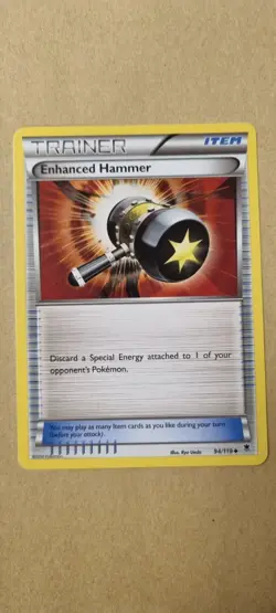 Enhanced Hammer - Pokemon TCG - LP - Uncommon - Phantom Forces - Free UK P&P - Image 1