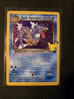 Pokemon Dark Gyarados 8/82 Celebrations Classic Collection Holo Rare 70 HP - Image 1