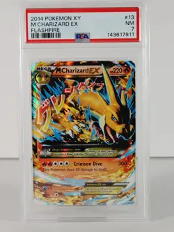 M Charizard EX - Ultra Rare - XY Flashfire - POKEMON - #13 - PSA 7 - Image 1