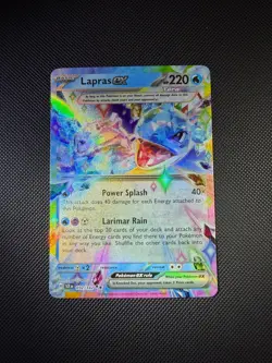 LAPRAS EX 32/142 DOUBLE RARE STELLAR CROWN POKEMON HOLO NM - Image 1