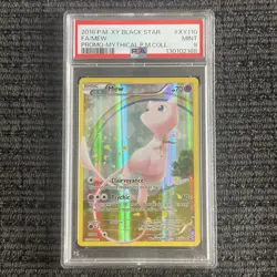 2016 POKEMON XY BLACK STAR PROMO MYTHICAL POKEMON COLL #XY110 FULL ART/MEW PSA 9 - Image 1