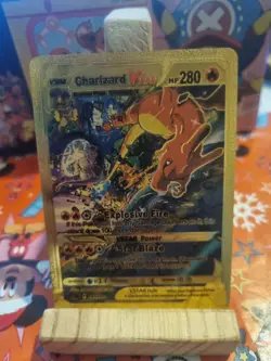 Charizard VSTAR SWSH262 Gold Pokemon Card Brand New - Image 3