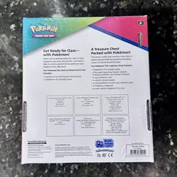 Pokemon Pencil Case/Treasure Chest 2 Tin Set - 7 packs, 3 Holograms - Image 2