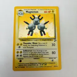 Magneton 9/130 Base Set 2 - 2nd Edition Holo Rare Pokemon TCG - Image 1