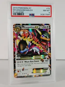 M Kangaskhan EX - Ultra Rare - XY Flashfire - POKEMON - #79 - PSA 8 - Image 2