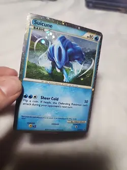 Pokemon TCG Suicune HGSS21 Promo HGSS Promos HP Swirl - Image 2