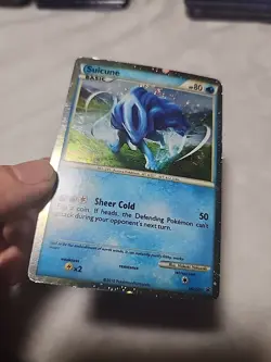 Pokemon TCG Suicune HGSS21 Promo HGSS Promos HP Swirl - Image 5