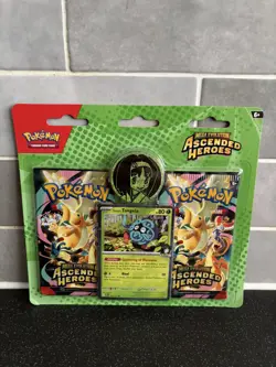 Pokemon TCG: Ascended Heroes - 2 Pack Collection Blister - Erika - Image 1