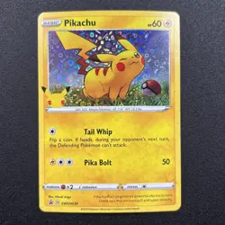 Pikachu (25th Anniversary General Mills Promo) SWSH039 Holo Pokemon Near Mint NM - Image 1