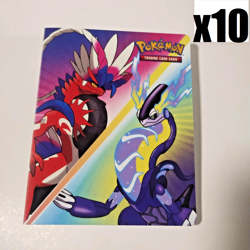 Pokemon Scarlet & Violet Mini Portfolio - Miraidon / Koraidon x10 - Image 1