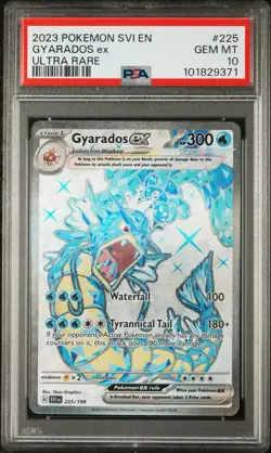 2023 POKEMON SVI EN-SCARLET & VIOLET#225 GYARADOS EX ULTRA RARE - Image 1