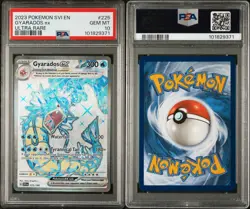 2023 POKEMON SVI EN-SCARLET & VIOLET#225 GYARADOS EX ULTRA RARE - Image 3