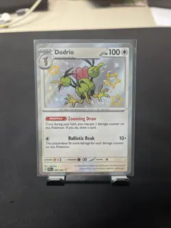Dodrio Shiny Rare SV: Paldean Fates PAF EN 200/091 NM Holo POKEMON - Image 1