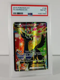 Xerneas EX - Ultra Rare - XY Base set - POKEMON 2014 - #146 - PSA 8 - Image 2