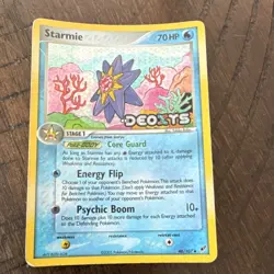 Pokemon TCG-Starmie-EX Deoxys-48/107-70HP-Reverse Holo-Uncommon-English - Image 1