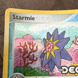 Pokemon TCG-Starmie-EX Deoxys-48/107-70HP-Reverse Holo-Uncommon-English - Image 3