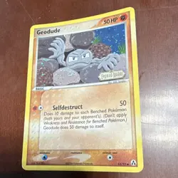 Pokemon TCG-Geodude-Legend Maker-53/92-50HP-Reverse Holo-Common-English - Image 1