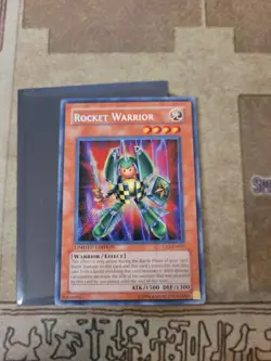YUGIOH ROCKET WARRIOR CT2-EN005 SECRET LIMITED ED NM/VLP - Image 2