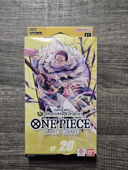 ONE PIECE TCG Charlotte Katakuri (Yellow) Starter Deck (ST-20) New W PRB01 Pack! - Image 1