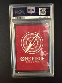 2025 One Piece Roronoa Zoro OP12-020 Alternate Art PSA 10 - Image 2