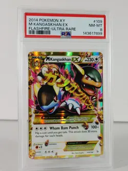 M Kangaskhan EX - Secret Rare - XY Flashfire - POKEMON - #109- PSA 8 - Image 2