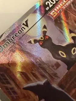 Pokemon Umbreon V Single Strike Ultra Rare Full Art 189/203 Evolving Skies Holo - Image 2