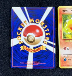 NM 1996 Pokemon Japanese Base Set Ponyta No. 077 Rocket No. 077 - Image 3