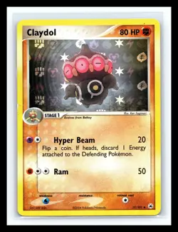 💥 Claydol - 31/101 - Pokemon 2004 TCG Hidden Legends Holo Rare - Image 1