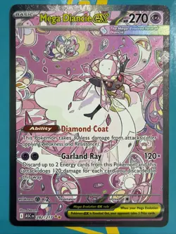 Pokemon TCG Mega Diancie Ex SIR 282/217 Mega Evo Ascended Heroes Mint Condition - Image 2