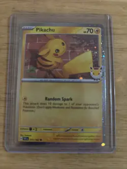 Pikachu Pokemon Day 2026 051/162 - 30th Anniversary Promo - Pokemon TCG - Image 3