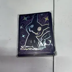 Mimikyu Pokemon TCG Paldean Fates Elite Trainer Box ETB Sleeves New/Sealed 65pc - Image 1