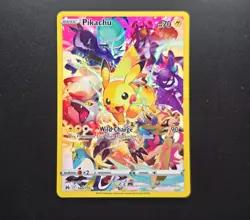 Pikachu Full Art 160/159 Crown Zenith SWSH Pokemon TCG - Image 1