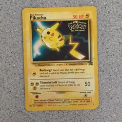 Pokemon Pikachu Wotc Promo 04/53 Movie Promo 1999 English Ken Sugimori Regular - Image 1