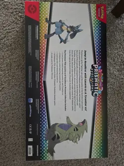 PRISMATIC EVOLUTIONS Lucario EX and Tyranitar EX Premium Collection Sam’s Club - Image 4