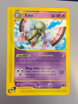 2003 Pokemon Xatu 35/144 Skyridge Regular NEVER PLAYED Vintage WOTC - Image 1
