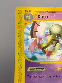 2003 Pokemon Xatu 35/144 Skyridge Regular NEVER PLAYED Vintage WOTC - Image 2